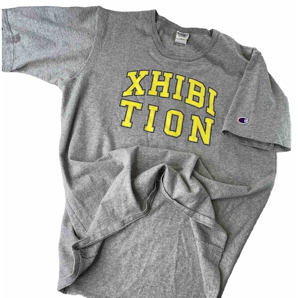 VTG Y2K Champion Reverse Weave TShirt Men XL Streetwear Xhibition Cleveland Ohio - Picture 1 of 11